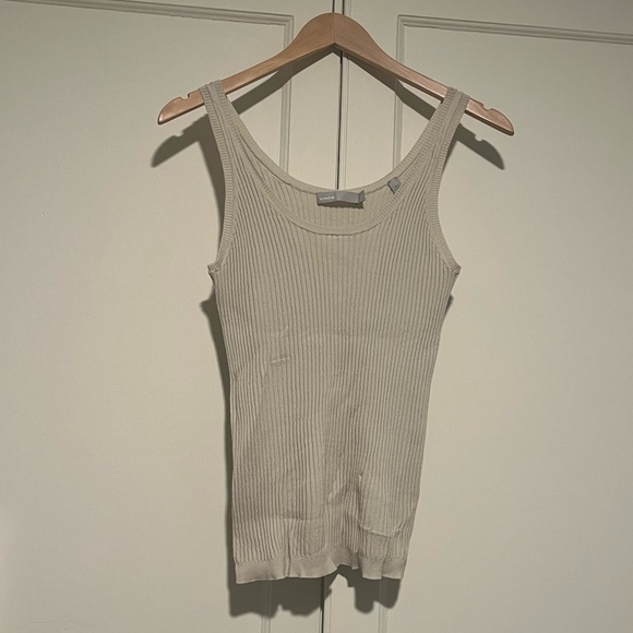 Vince Tops - Vince Wool Blend Ribbed Tank